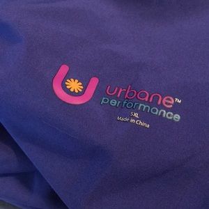 Urbane tie front scrub pants